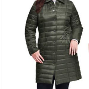 Quilted Land’s End Coat. 20W EUC